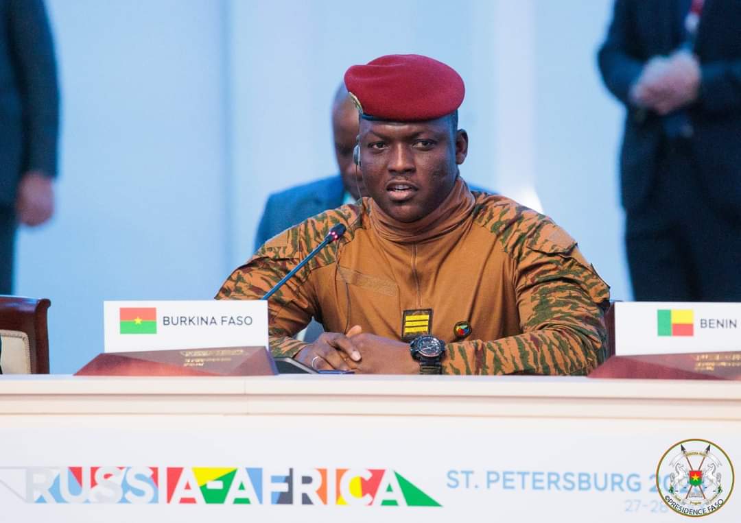 Burkina Faso Sommet Russie Afrique ce que le Capitaine Ibrahim Traoré